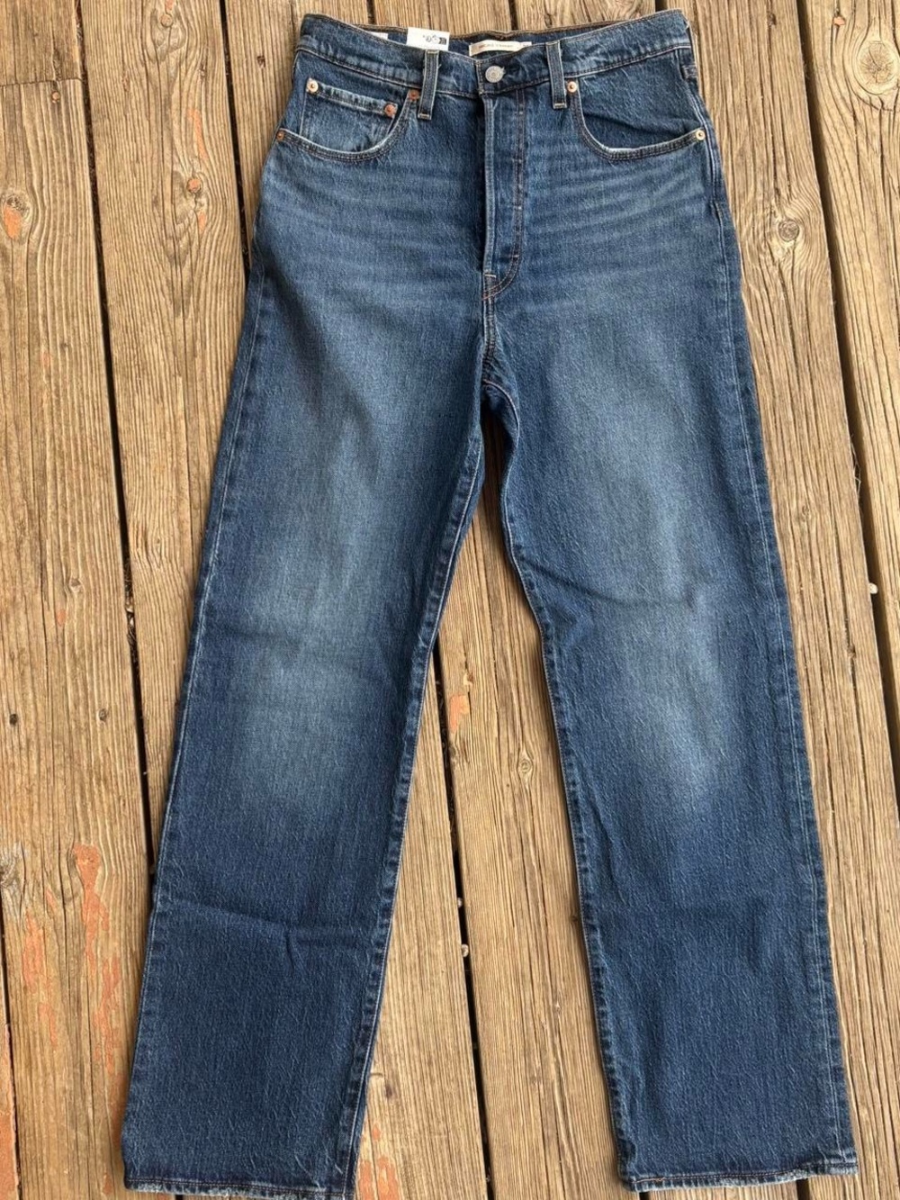 Levi's women’s rib cage straight jeans